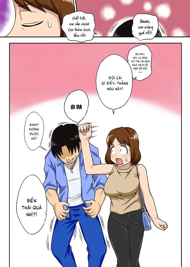 Tôi sẽ lại da kề da với mẹ vì lý do này - Oneshot trang 7