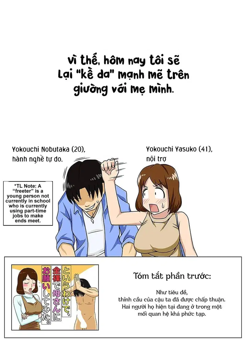 Tôi sẽ lại da kề da với mẹ vì lý do này - Oneshot trang 8