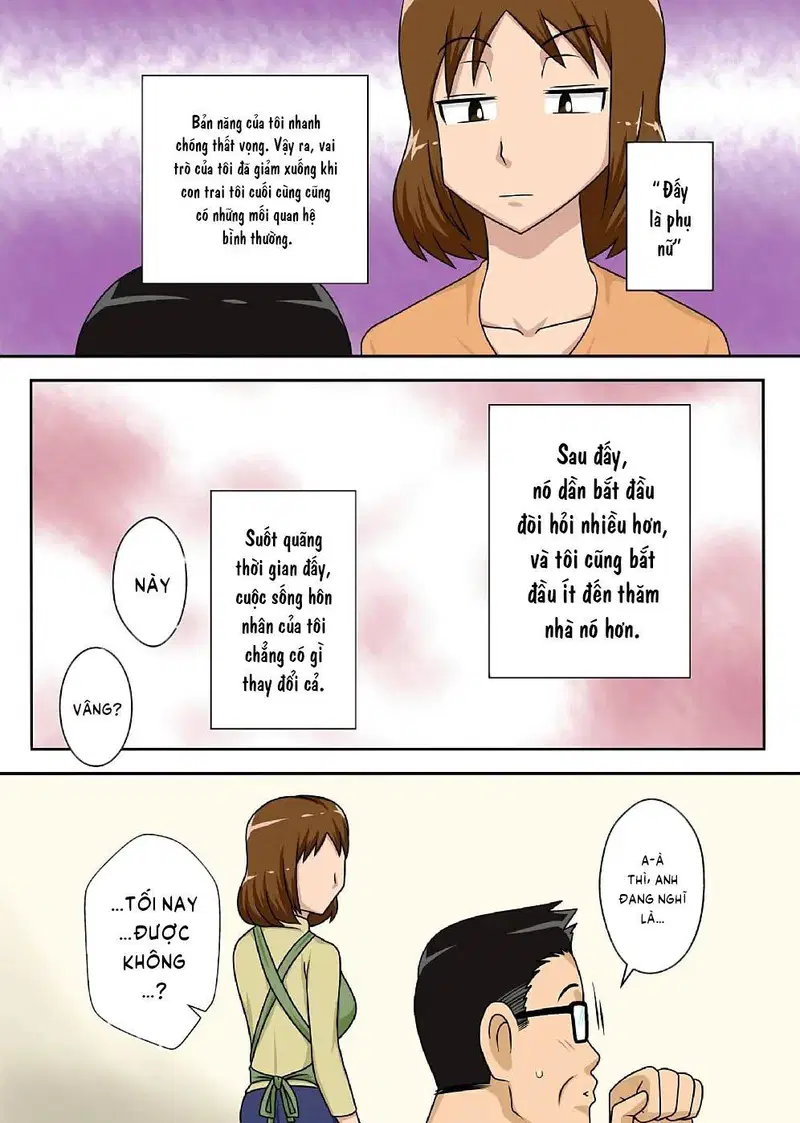 Tôi sẽ lại da kề da với mẹ vì lý do này - Oneshot trang 27