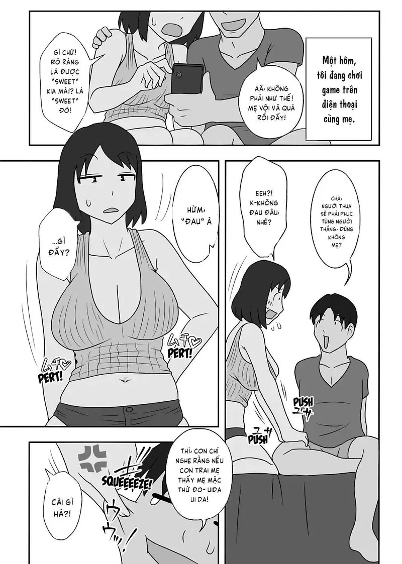 Tôi sẽ lại da kề da với mẹ vì lý do này - Oneshot trang 52