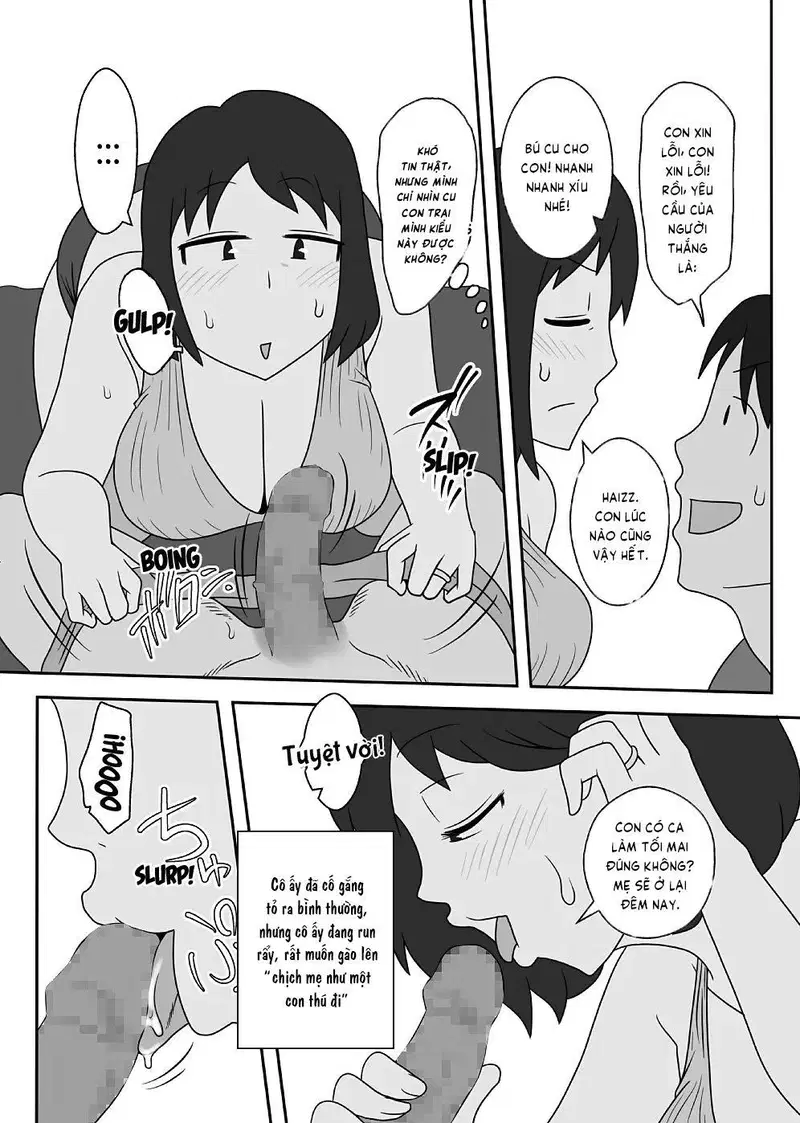 Tôi sẽ lại da kề da với mẹ vì lý do này - Oneshot trang 53