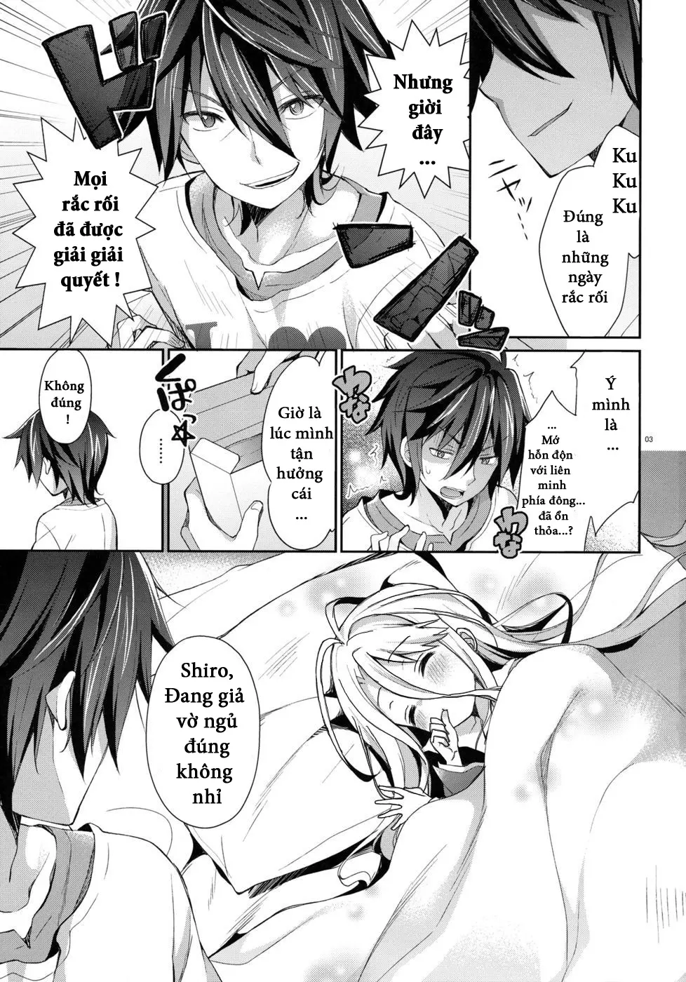 "Shiro... Kyou kara Kodomo Onaho ni, Naru" - "Shiro... Kyou kara Kodomo Onaho ni, Naru" trang 2
