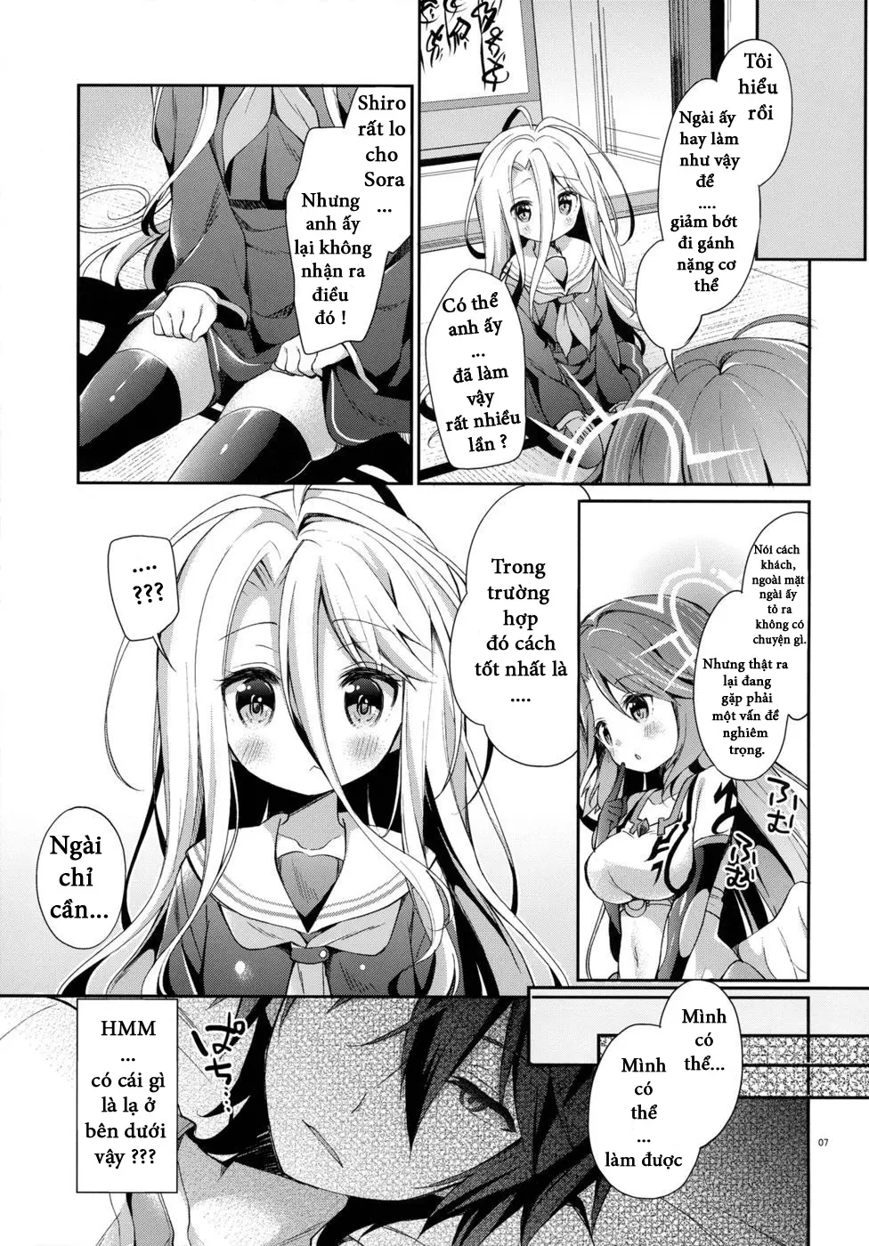 "Shiro... Kyou kara Kodomo Onaho ni, Naru" - "Shiro... Kyou kara Kodomo Onaho ni, Naru" trang 6