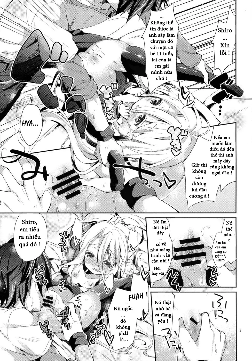 "Shiro... Kyou kara Kodomo Onaho ni, Naru" - "Shiro... Kyou kara Kodomo Onaho ni, Naru" trang 12