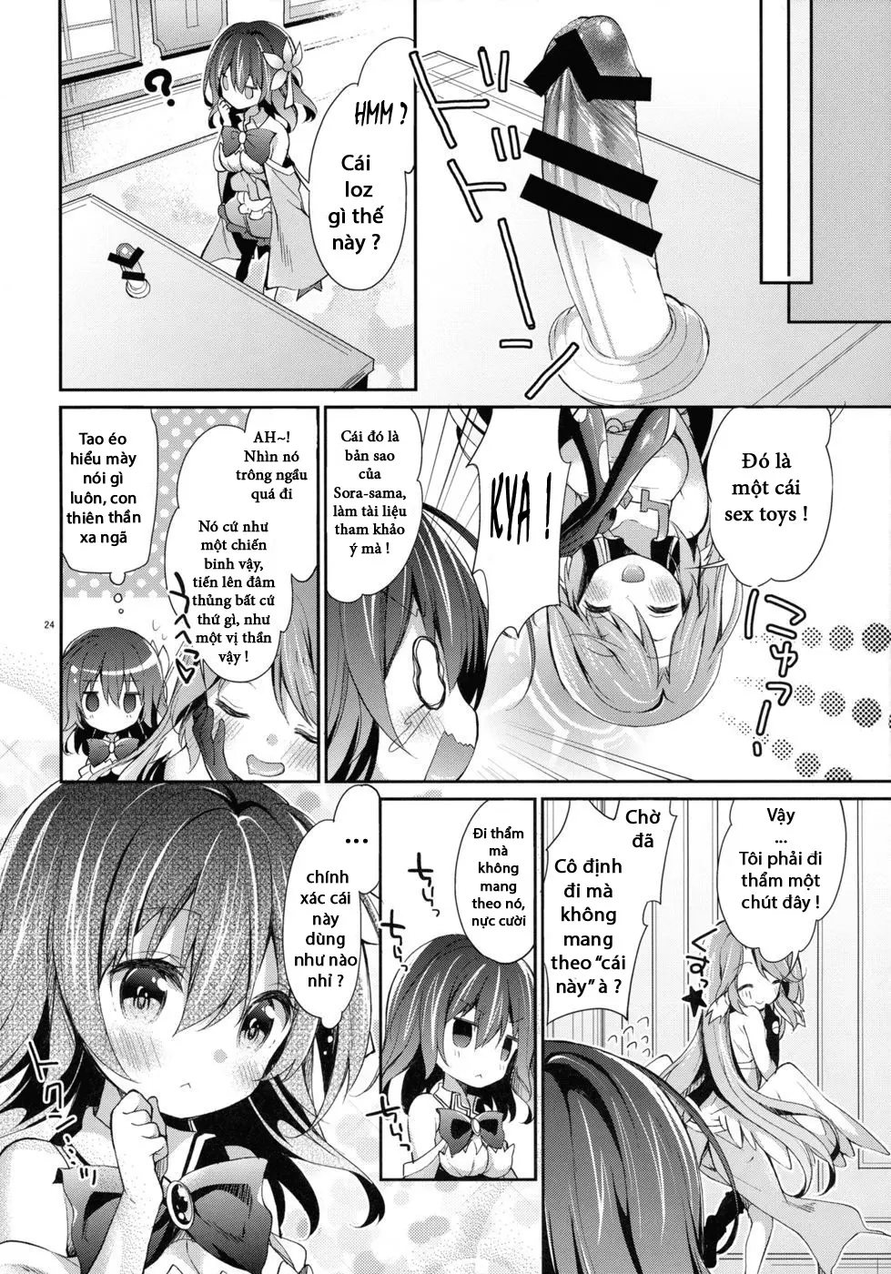 "Shiro... Kyou kara Kodomo Onaho ni, Naru" - "Shiro... Kyou kara Kodomo Onaho ni, Naru" trang 23