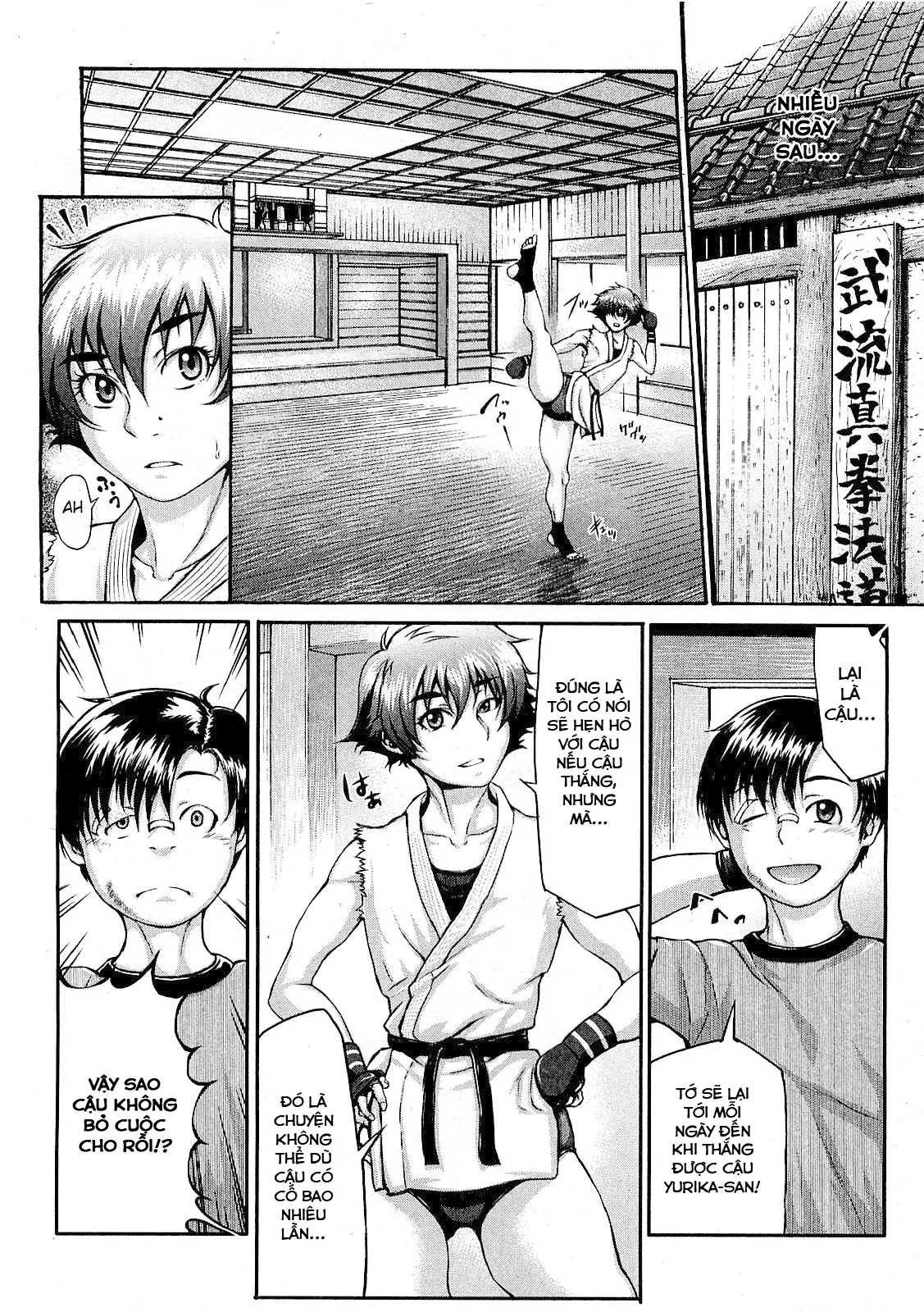 Takeshiryuu Shin Kenpou Gaiden Yurika Ikimasu! Zenpen - Takeshiryuu Shin Kenpou Gaiden Yurika Ikimasu! Zenpen trang 8