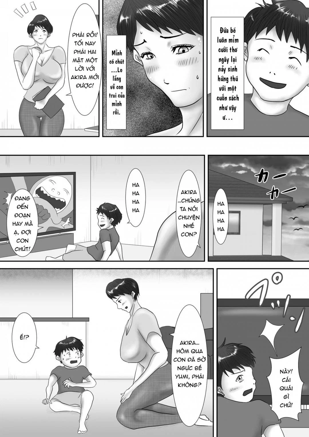 Haha ga Dogeza Shita Hi ~Kichiku Musuko ni Otosareta Kachiki na Haha - Oneshot trang 8
