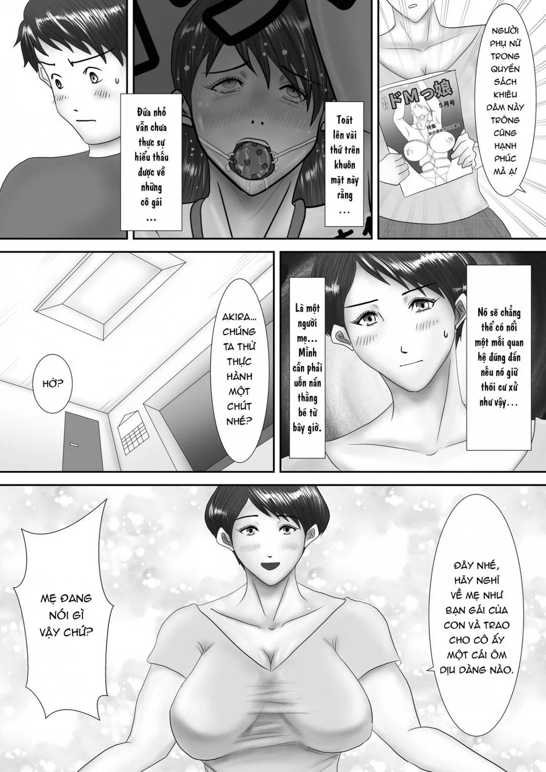 Haha ga Dogeza Shita Hi ~Kichiku Musuko ni Otosareta Kachiki na Haha - Oneshot trang 10