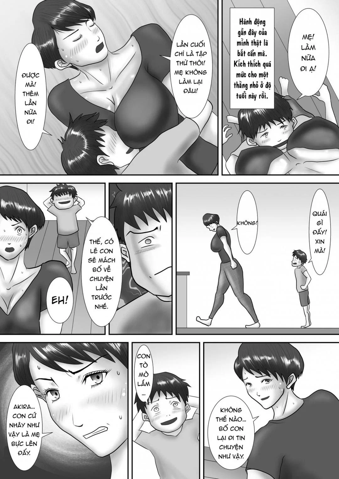 Haha ga Dogeza Shita Hi ~Kichiku Musuko ni Otosareta Kachiki na Haha - Oneshot trang 21
