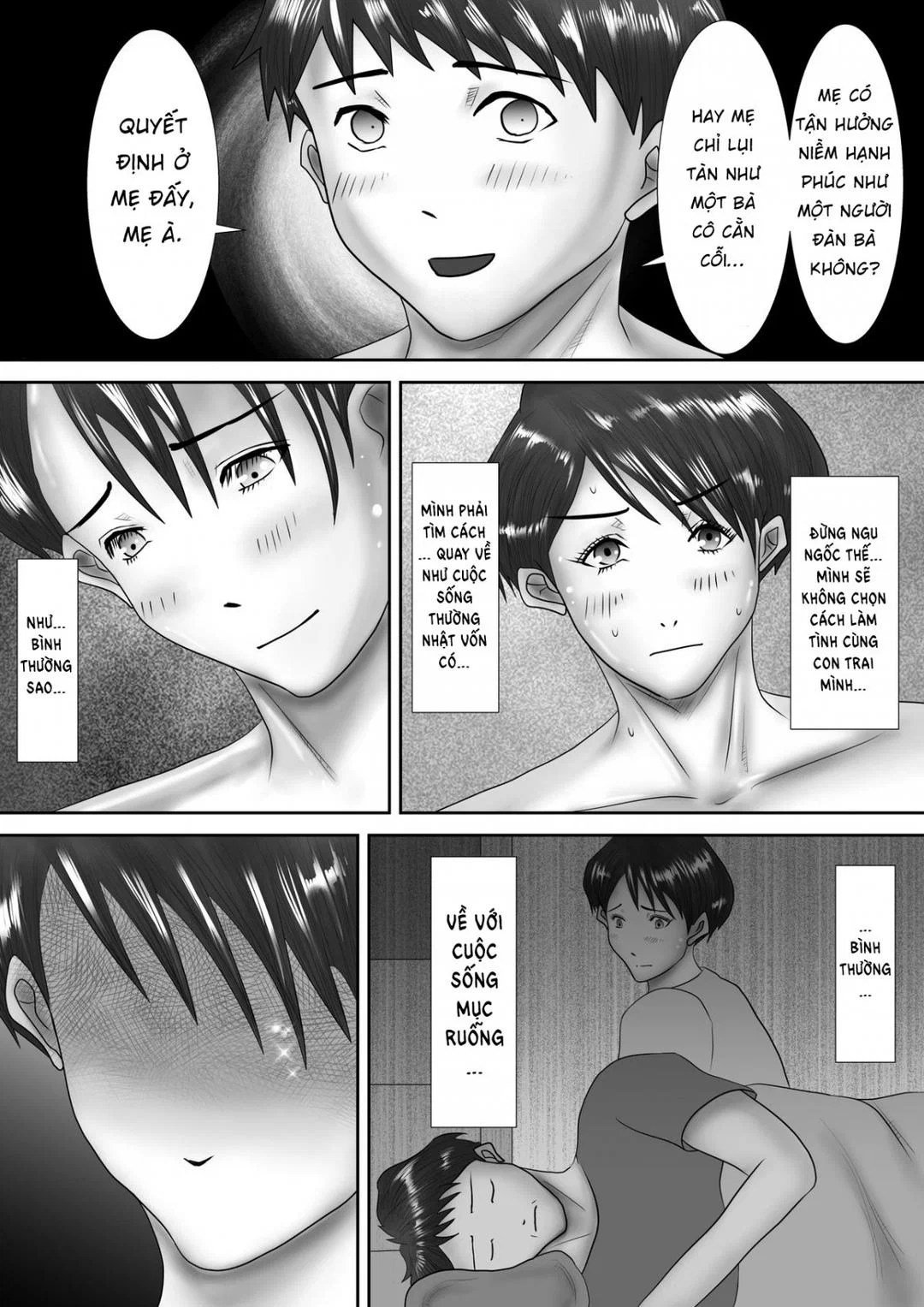 Haha ga Dogeza Shita Hi ~Kichiku Musuko ni Otosareta Kachiki na Haha - Oneshot trang 37