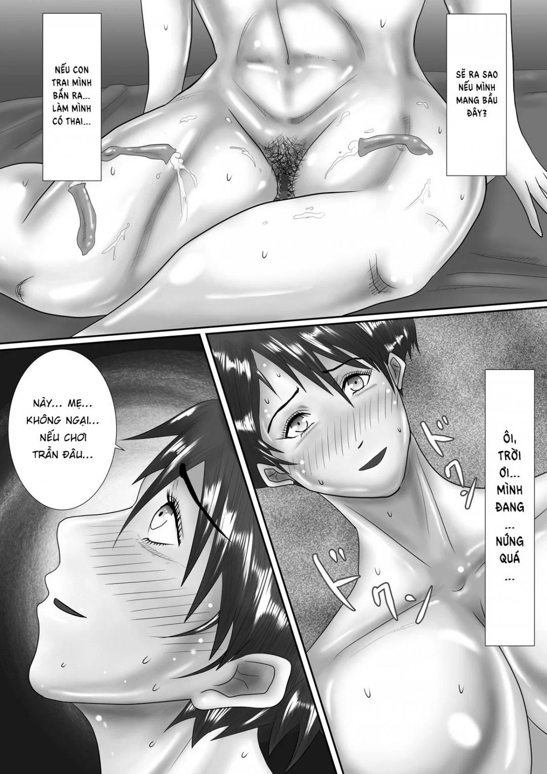 Haha ga Dogeza Shita Hi ~Kichiku Musuko ni Otosareta Kachiki na Haha - Oneshot trang 53