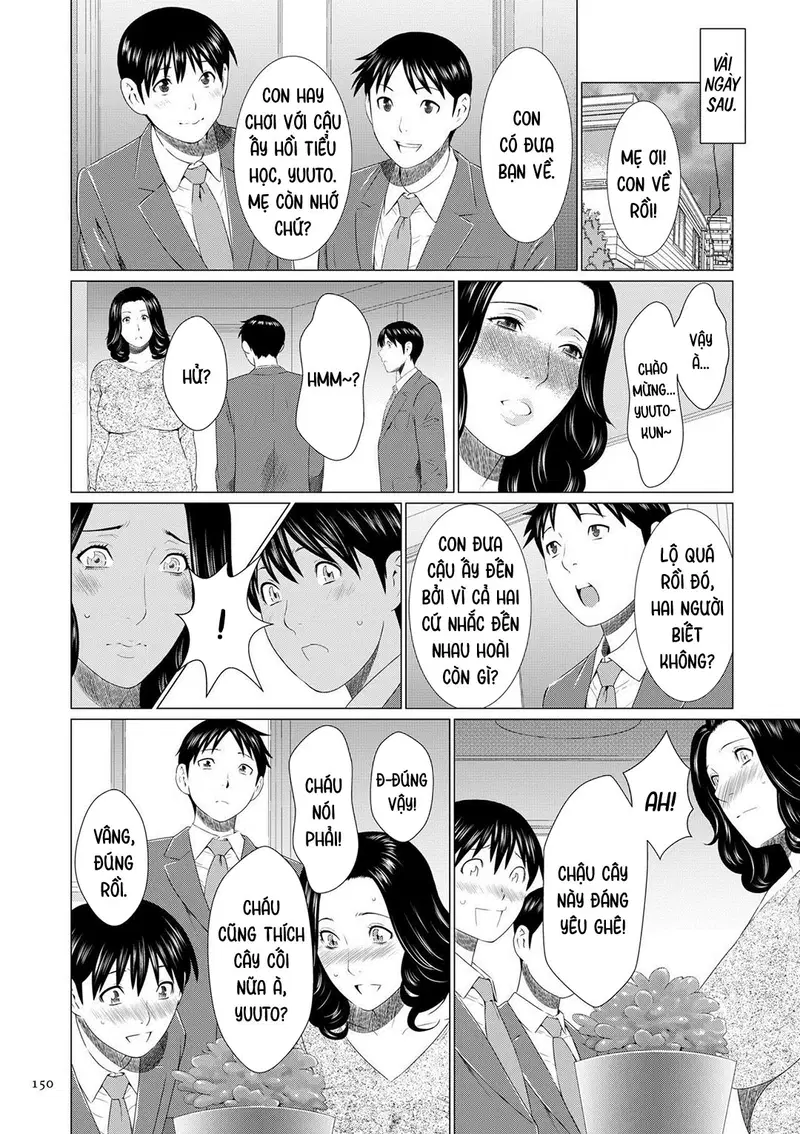 Người mẹ quan hệ với bạn con trai - Oneshot trang 7