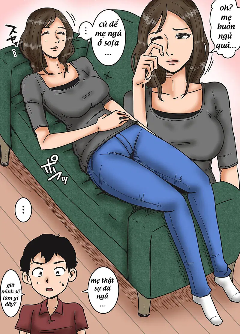 Dụ mẹ uống thuốc ngủ - Oneshot trang 4