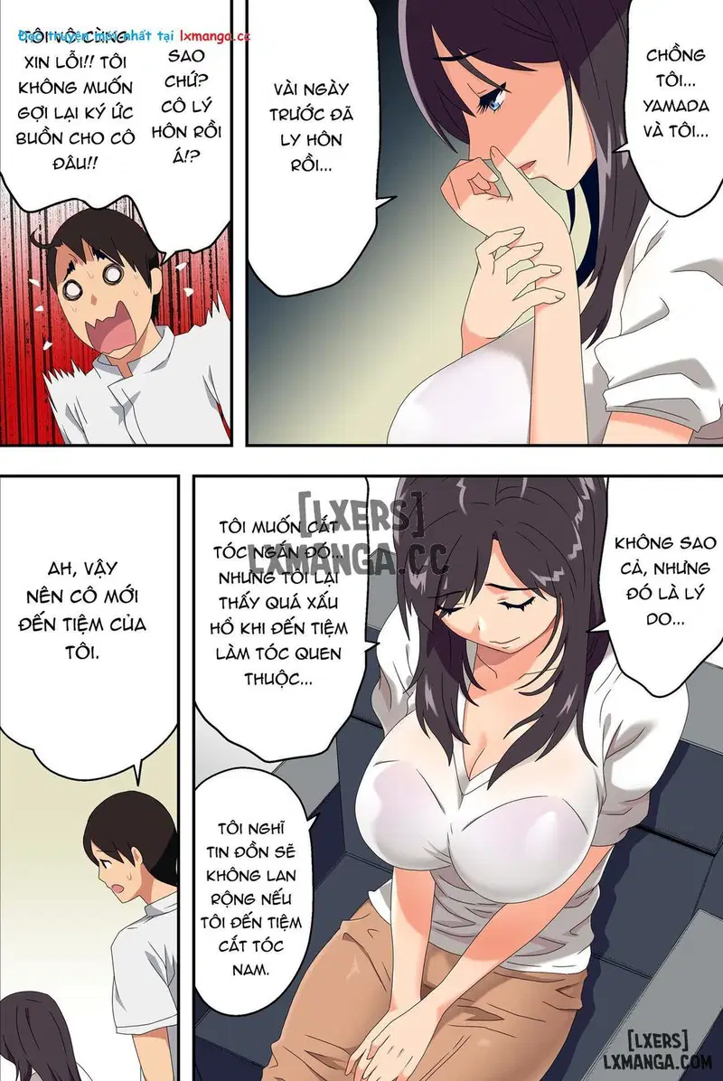 Nơi tiệm cắt tóc sung sướng - Oneshot trang 17