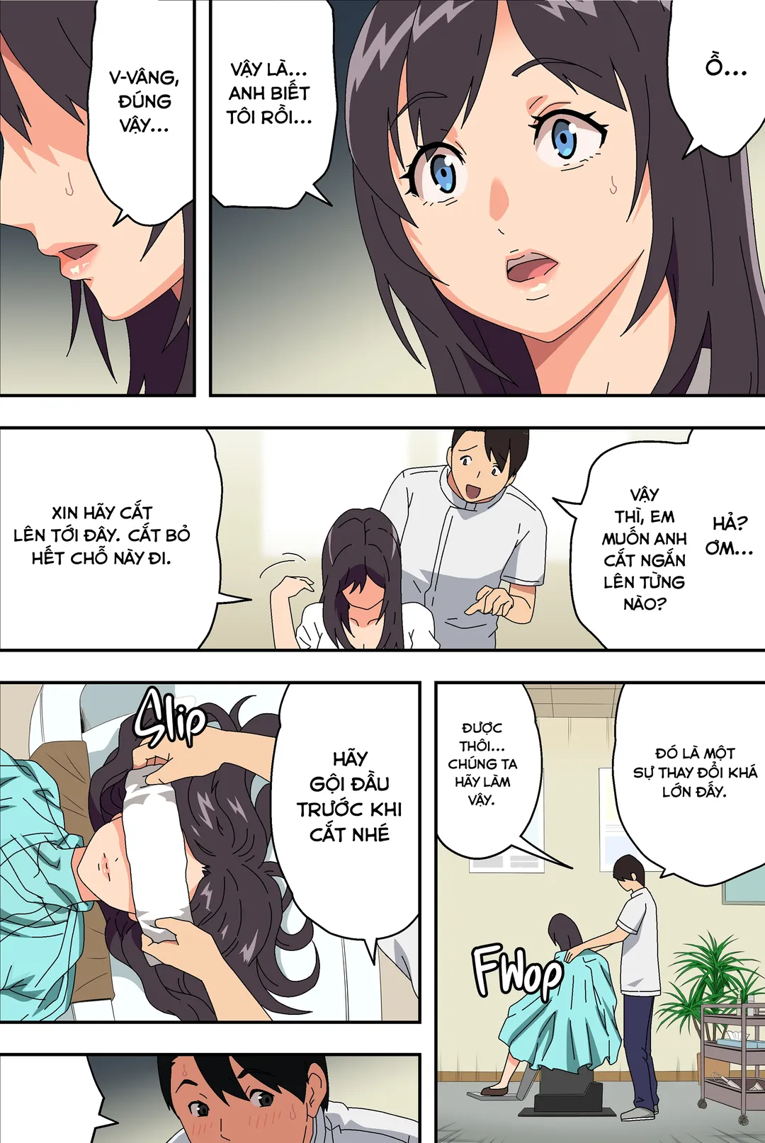 Nơi tiệm cắt tóc sung sướng - Chapter - 1 trang 11