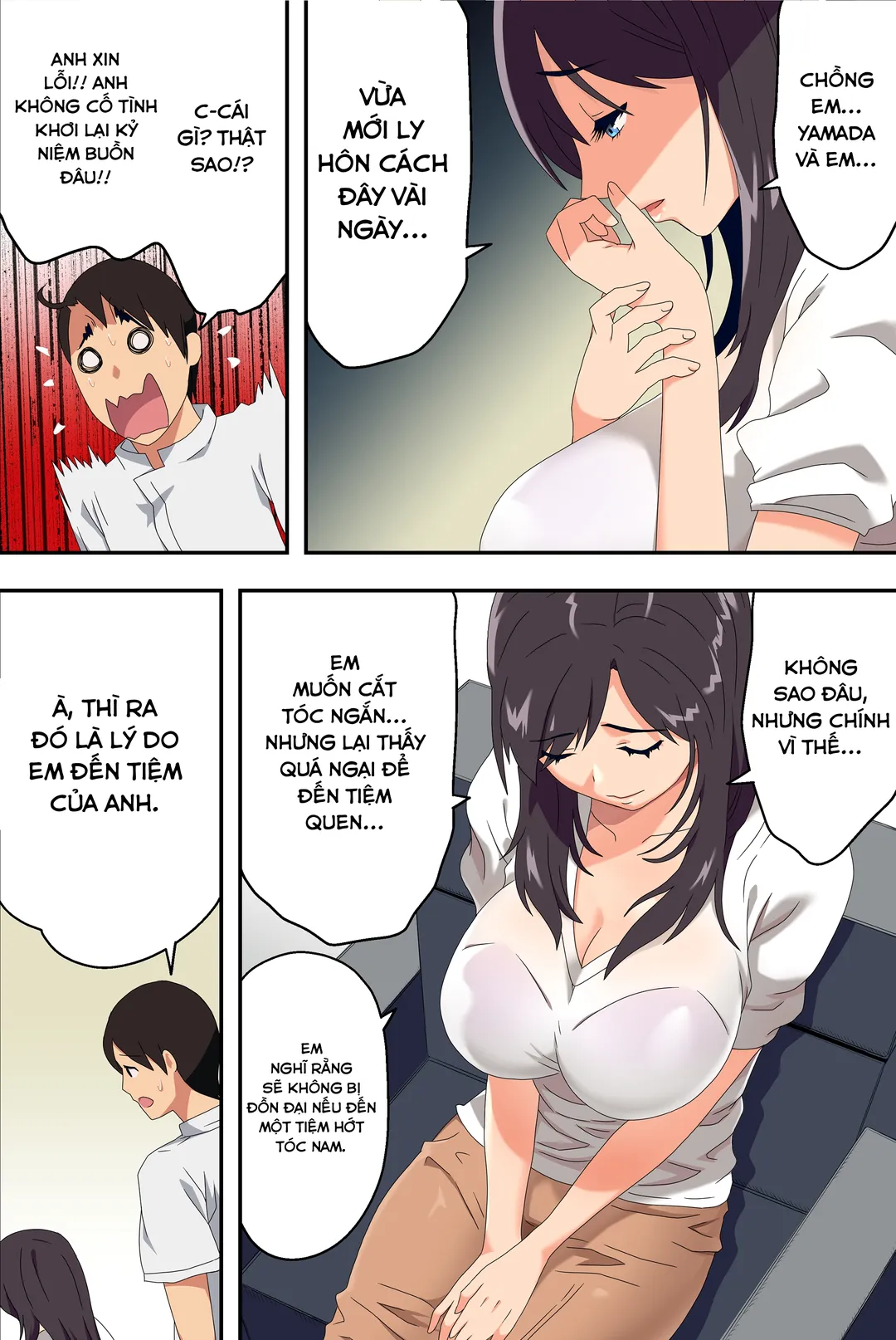Nơi tiệm cắt tóc sung sướng - Chapter - 1 trang 16