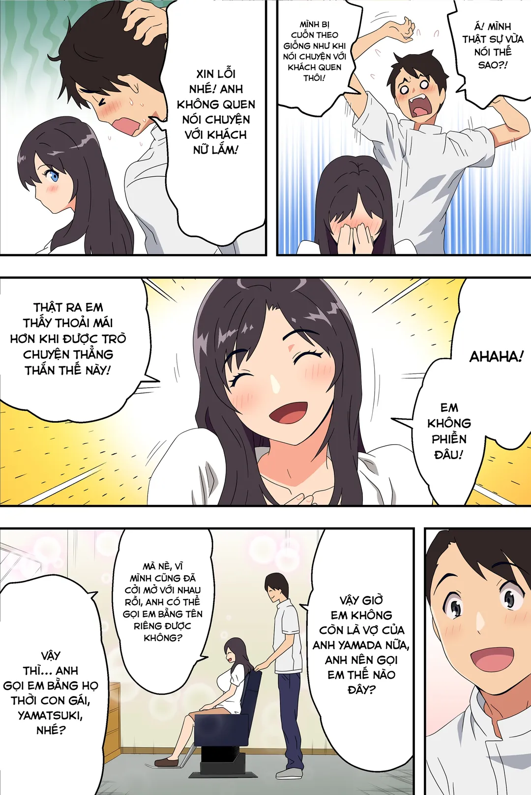 Nơi tiệm cắt tóc sung sướng - Chapter - 1 trang 19
