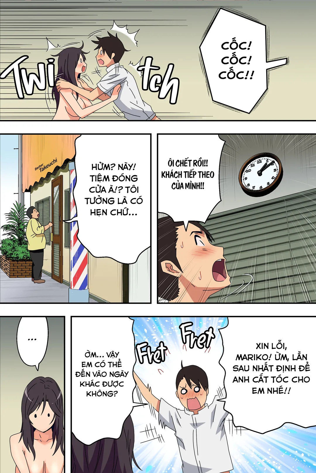Nơi tiệm cắt tóc sung sướng - Chapter - 1 trang 61