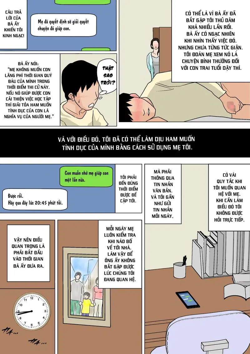 Giải tỏa ham muốn với mẹ mỗi ngày - Ch. 1 trang 7