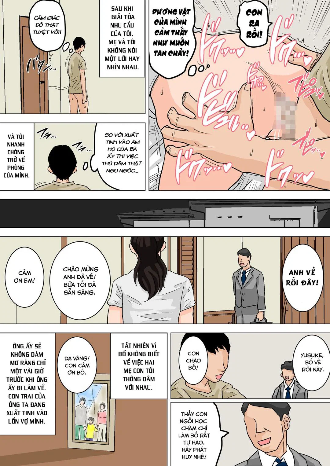 Giải tỏa ham muốn với mẹ mỗi ngày - Ch. 1 trang 19