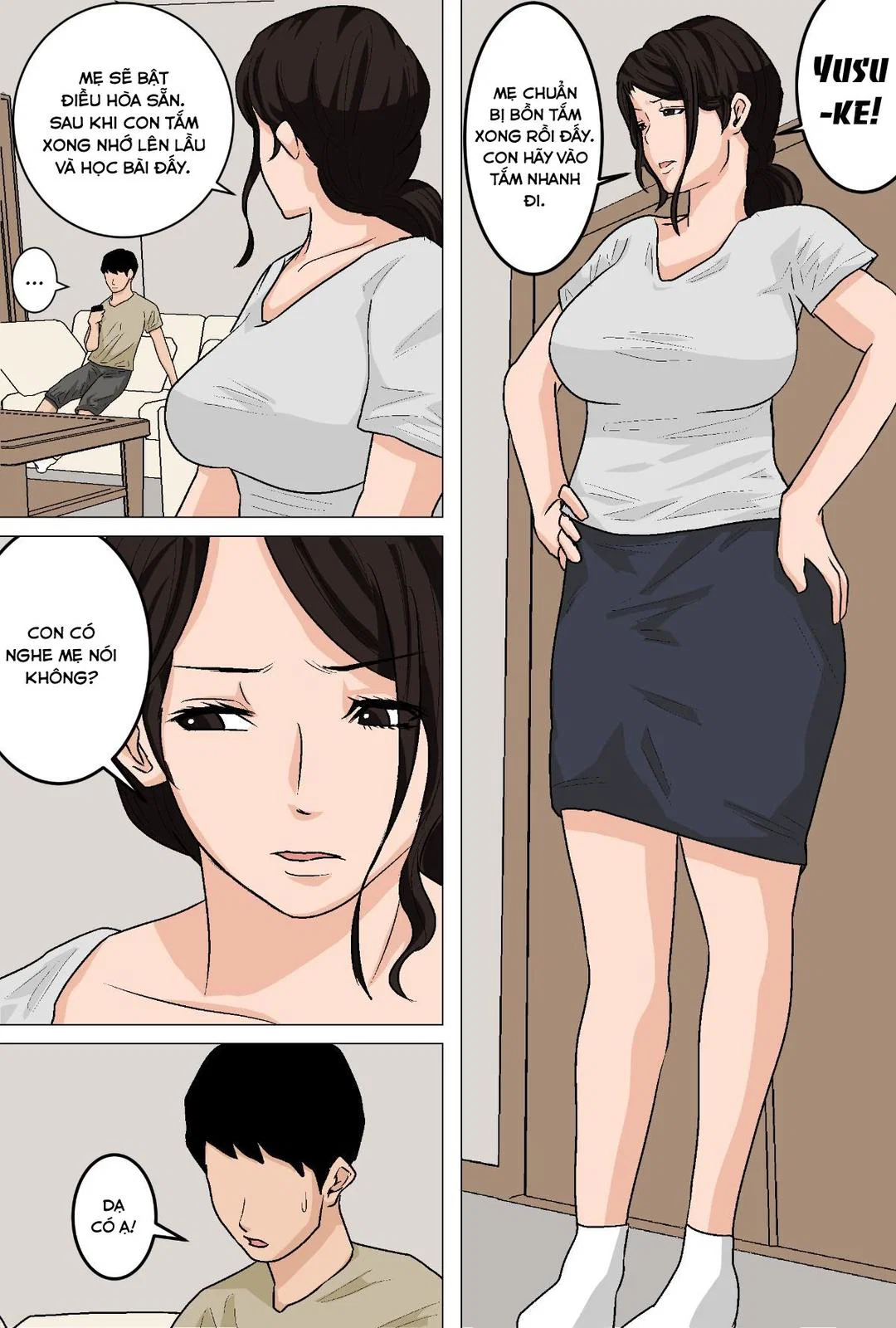 Giải tỏa ham muốn với mẹ mỗi ngày - Ch. 2 trang 3