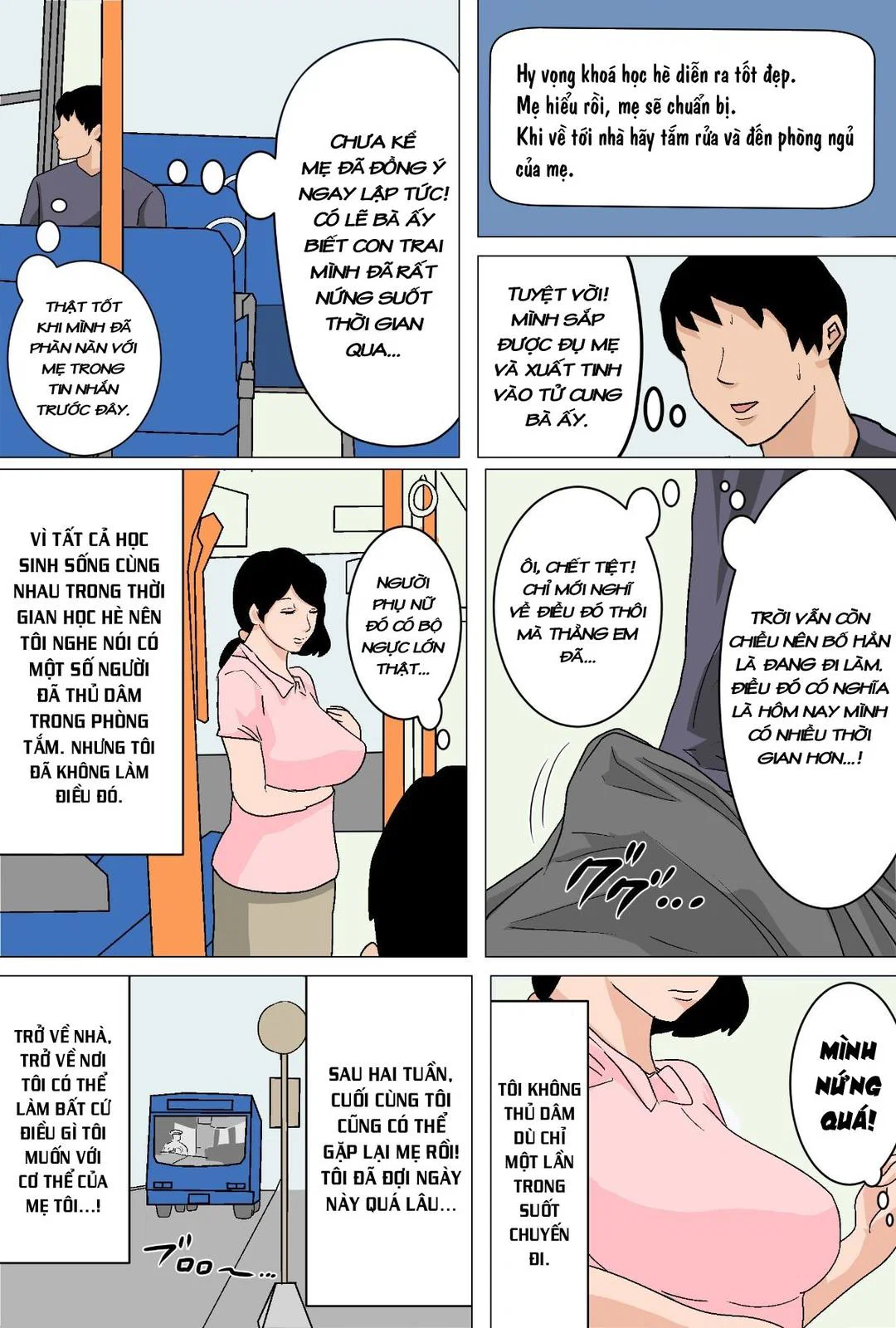 Giải tỏa ham muốn với mẹ mỗi ngày - Ch. 2 trang 12