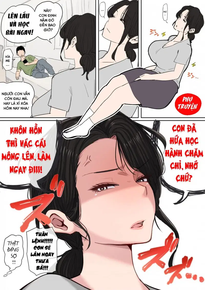 Giải tỏa ham muốn với mẹ mỗi ngày - Ch. 3 trang 114