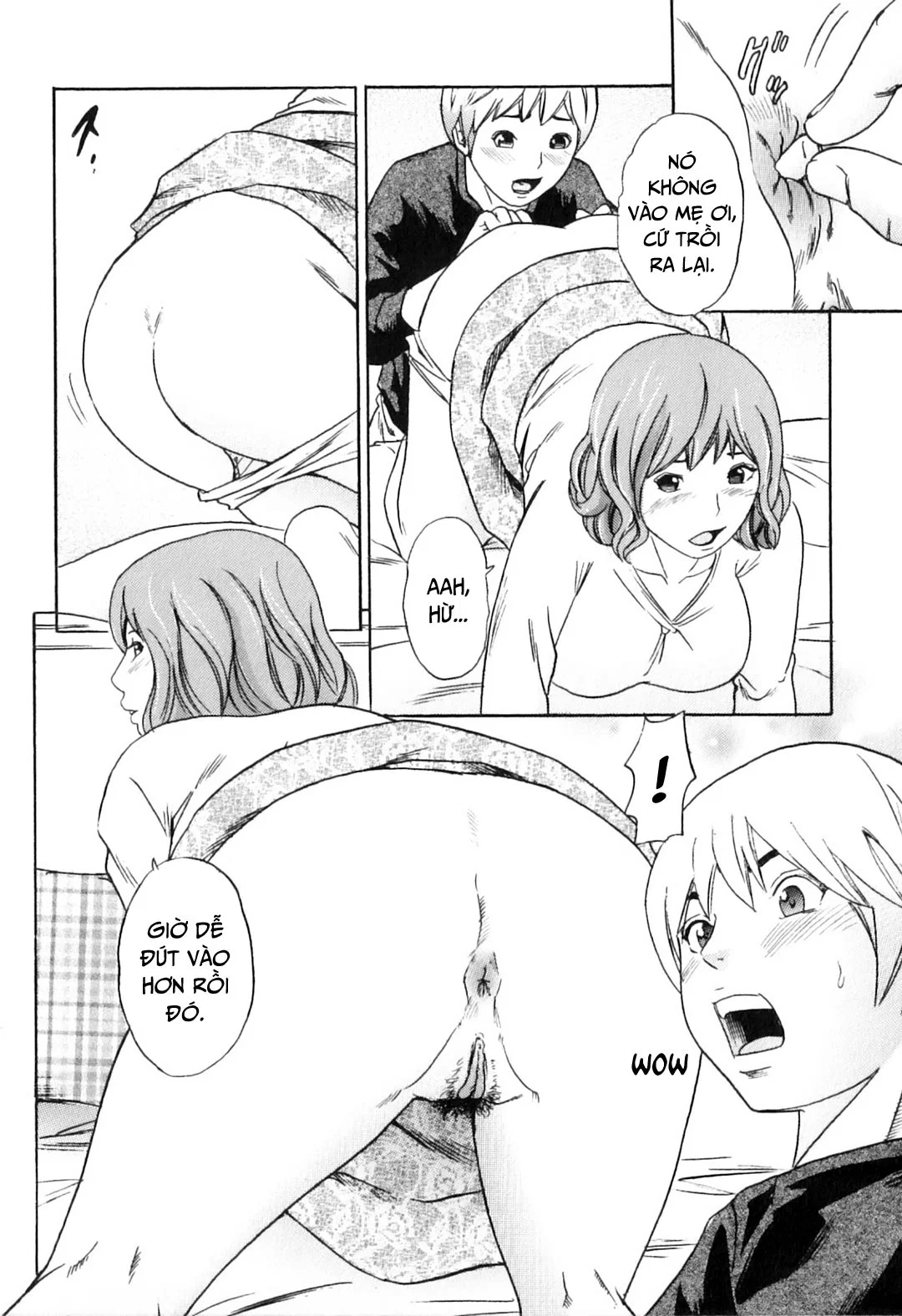 Khát khao mẹ và con trai - Chap 08 - Bờ mông xinh đẹp của mẹ trang 4