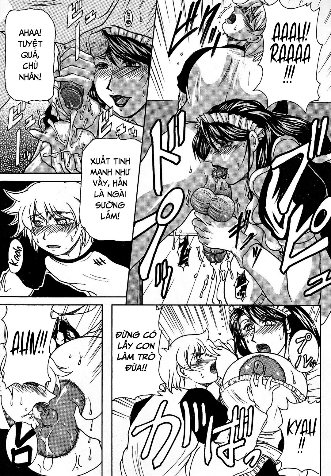 Những người mẹ hàng khủng - Chap 07 - Mẹ làm ở tiệm coffee hầu gái á? trang 11