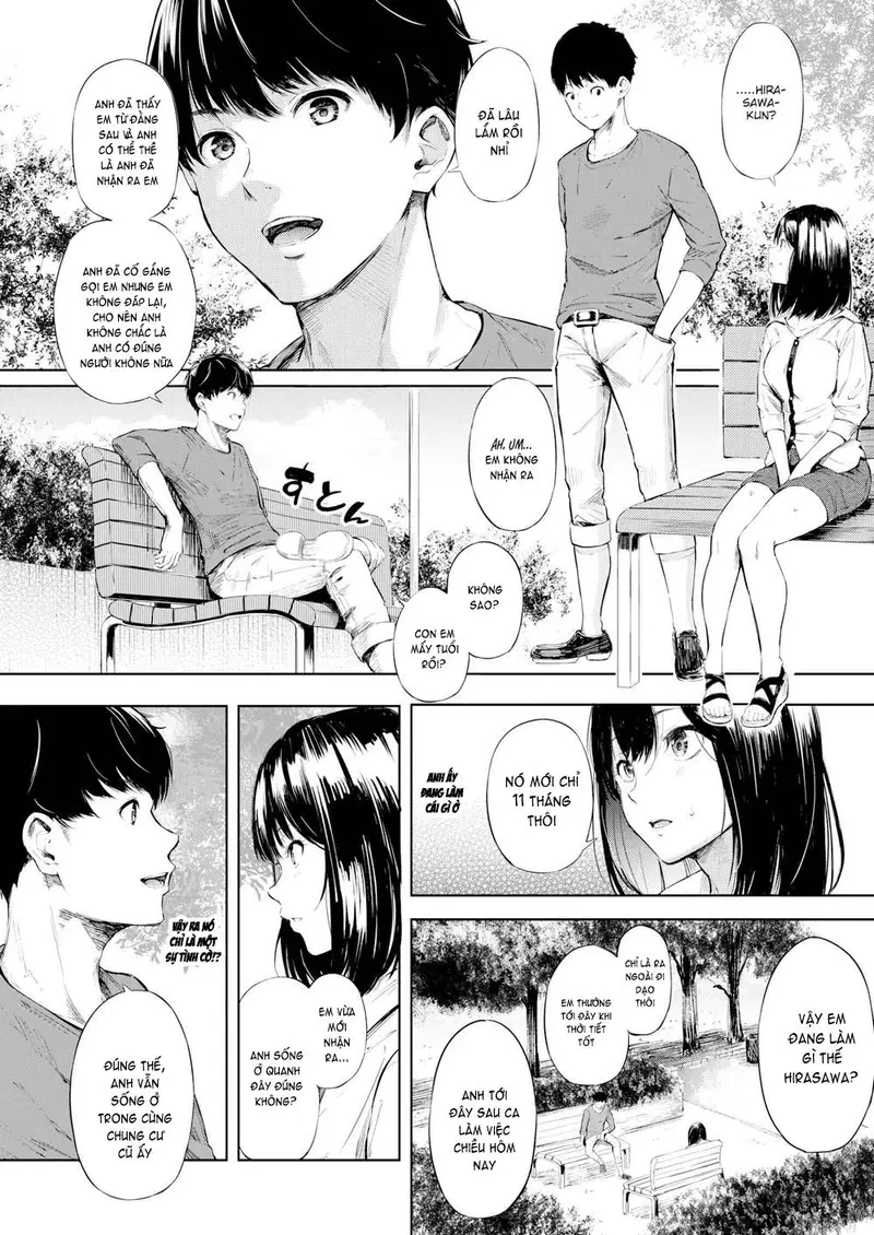 Thủ dâm ở công viên bị hàng xóm thấy - Oneshot trang 5