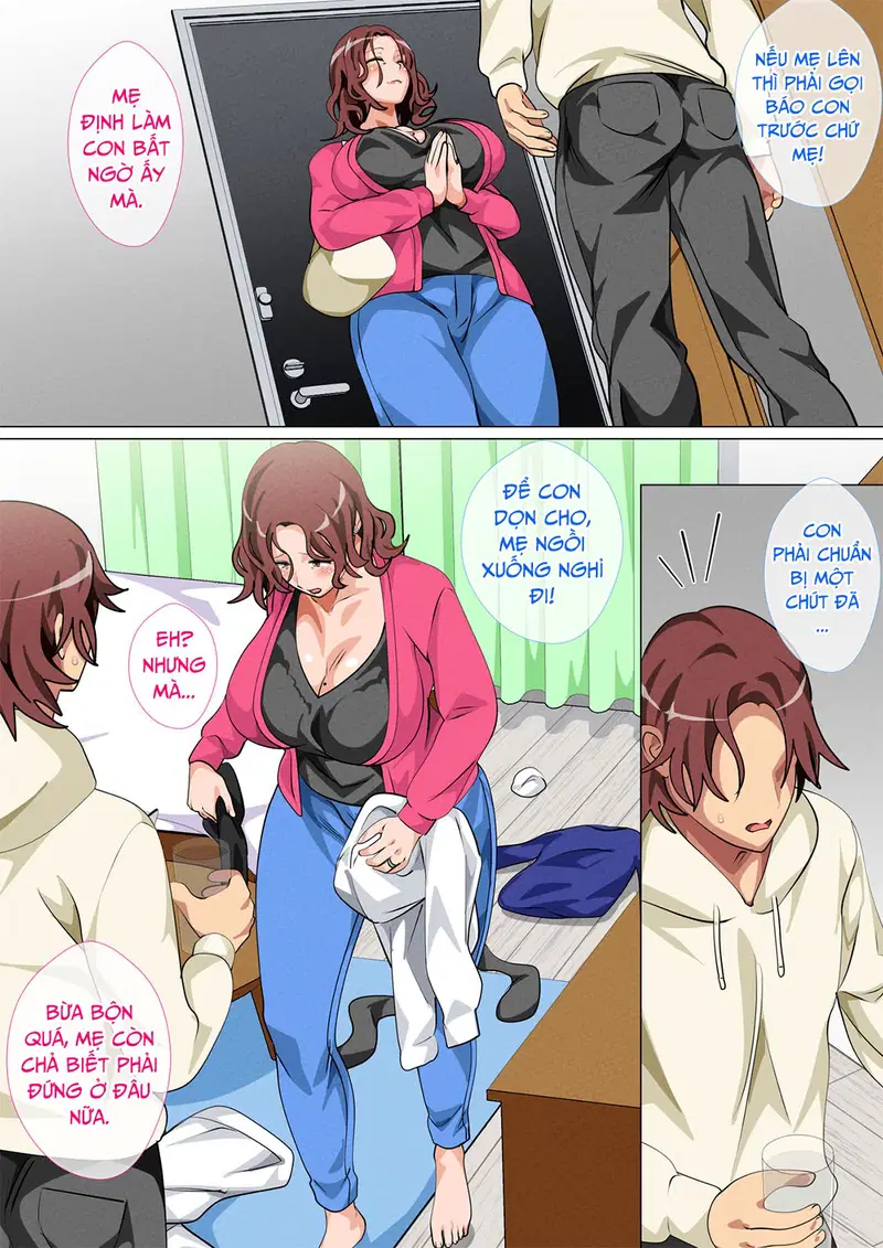 Mẹ ghé thăm con trai ở Tokyo | Musuko Ni Ai Ni Joukyou Shita Haha - Chap 01 trang 4