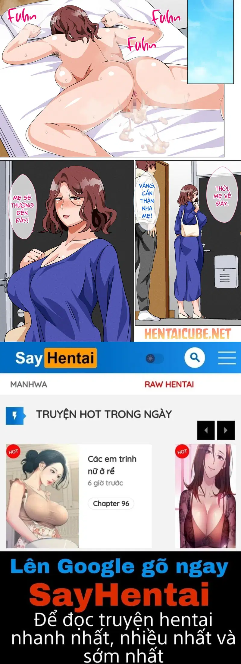 Mẹ ghé thăm con trai ở Tokyo | Musuko Ni Ai Ni Joukyou Shita Haha - Chap 03 trang 23