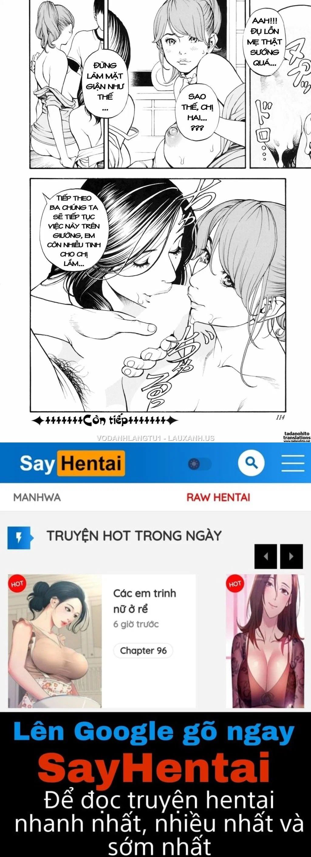 Mẹ và chị gái – Loạn luân - Chap 07 trang 16
