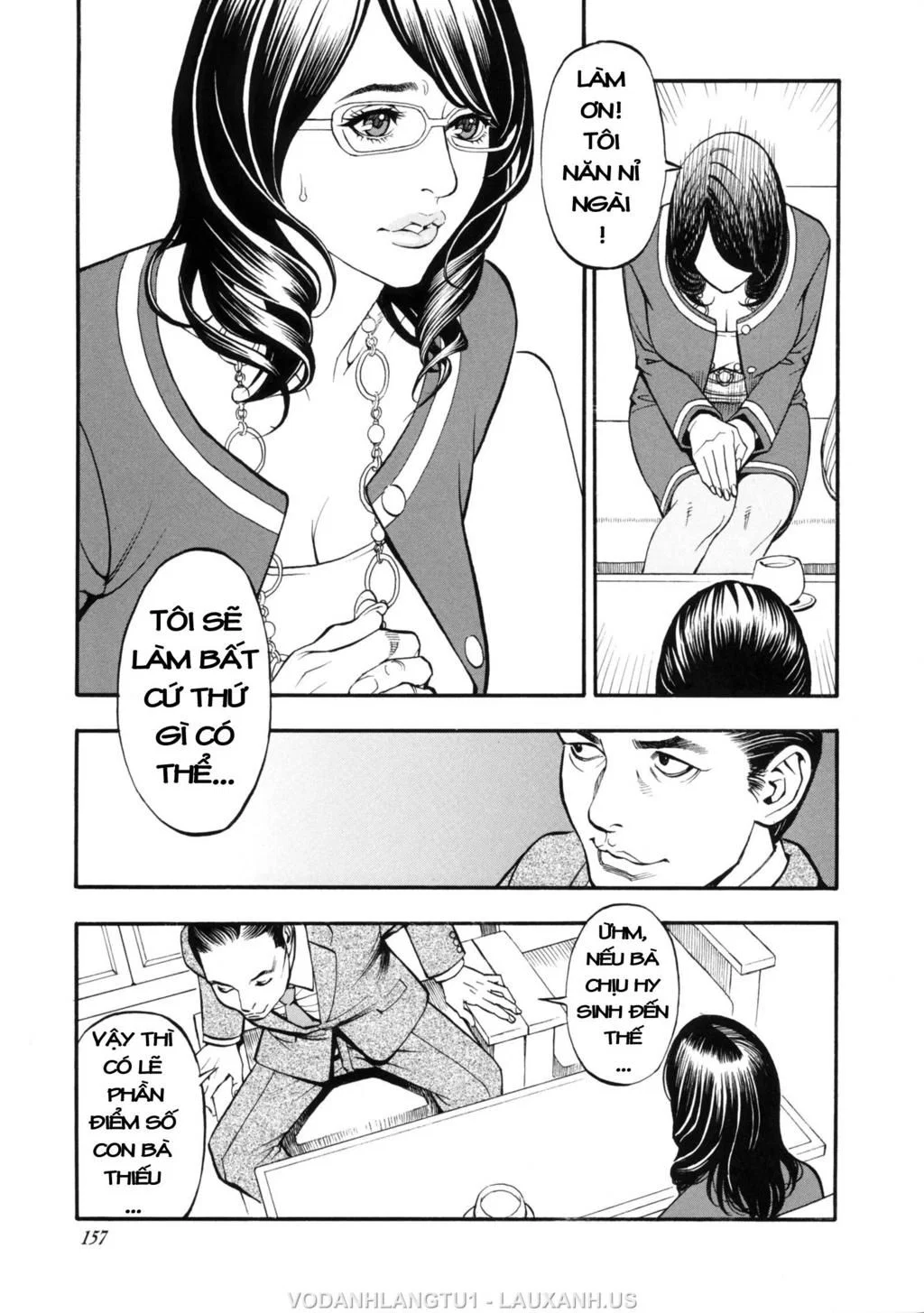 Mẹ và chị gái – Loạn luân - Chap 09 trang 5