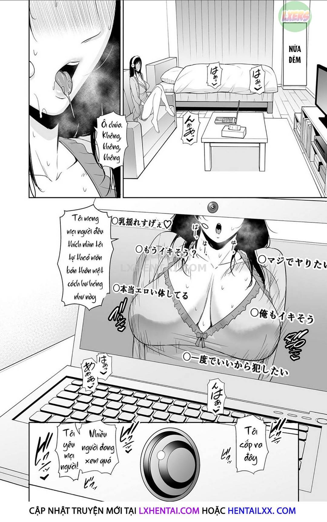 Người mẹ đơn thân livestream về đêm - Oneshot trang 10