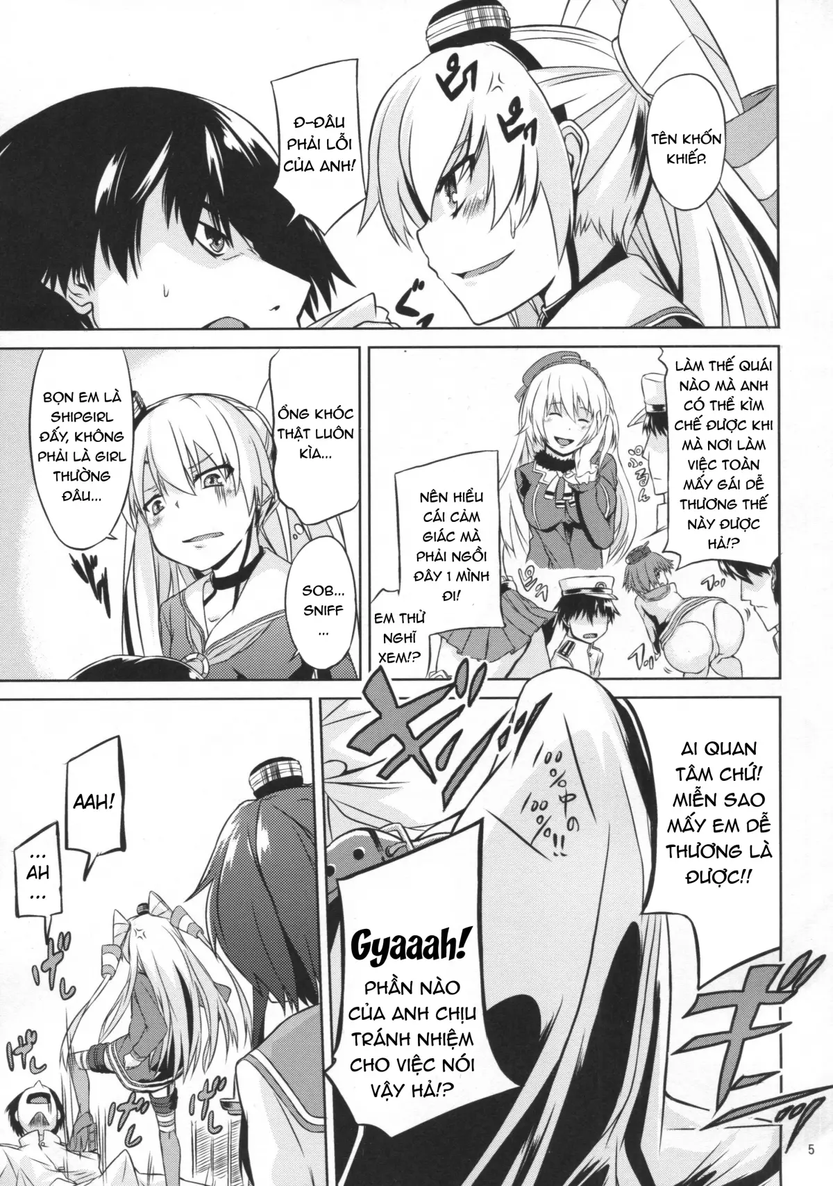 Teitoku wa Dekiru Hentai (Kantai Collection -KanColle-) [Vietnamese Tiếng Việt] [[ DVT ] Mov] - Teitoku wa Dekiru Hentai (Kantai Collection -KanColle-) [Vietnamese Tiếng Việt] [[ DVT ] Mov] trang 6