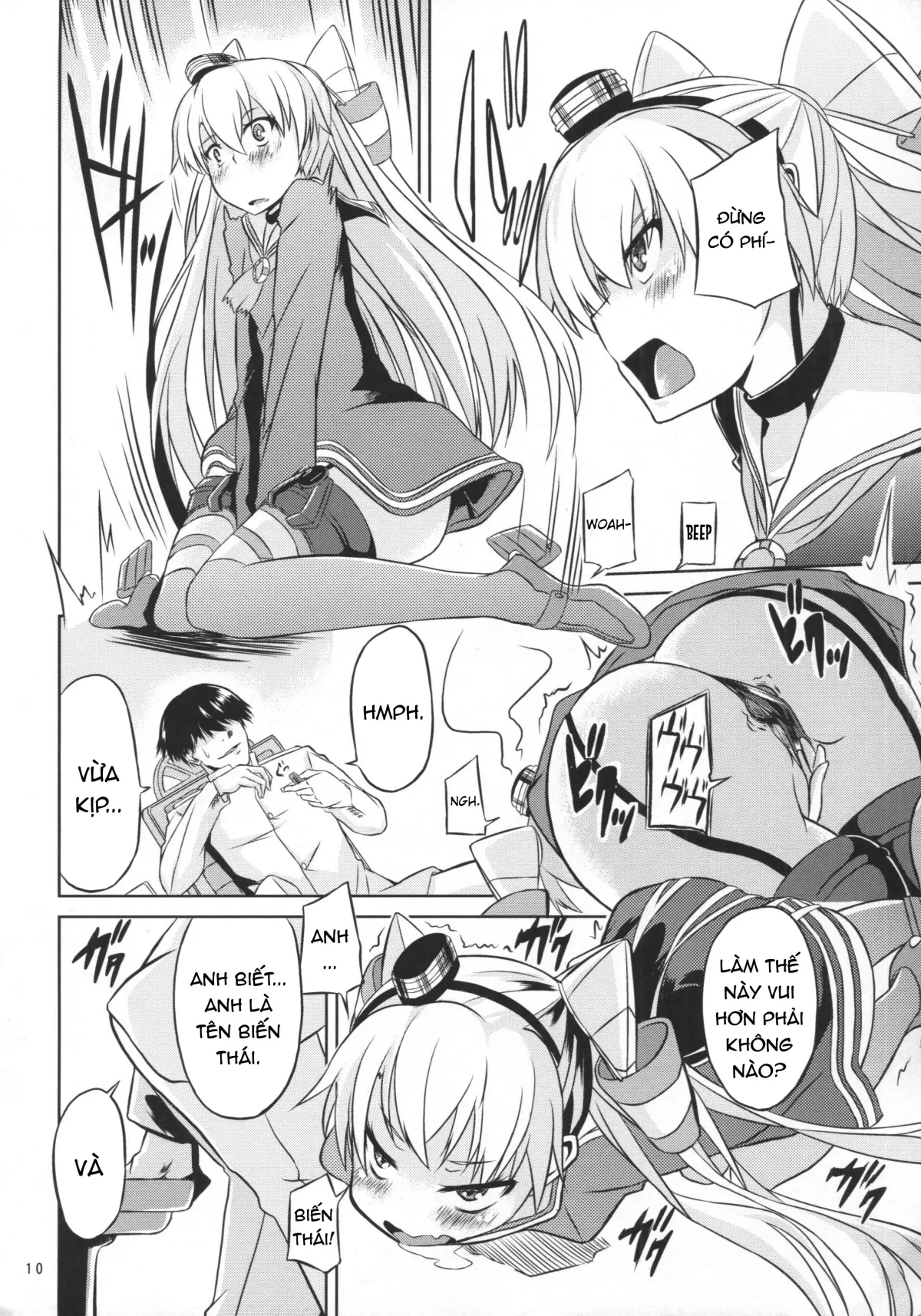 Teitoku wa Dekiru Hentai (Kantai Collection -KanColle-) [Vietnamese Tiếng Việt] [[ DVT ] Mov] - Teitoku wa Dekiru Hentai (Kantai Collection -KanColle-) [Vietnamese Tiếng Việt] [[ DVT ] Mov] trang 11