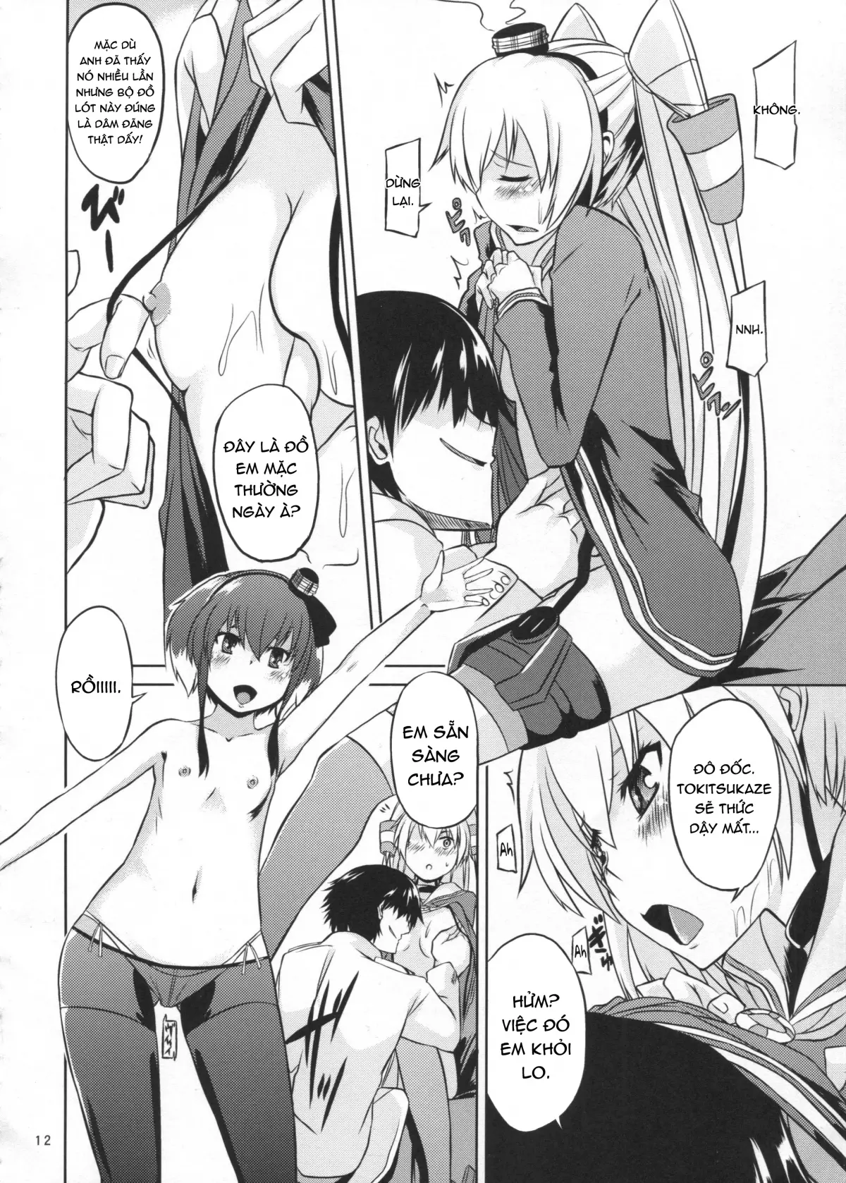 Teitoku wa Dekiru Hentai (Kantai Collection -KanColle-) [Vietnamese Tiếng Việt] [[ DVT ] Mov] - Teitoku wa Dekiru Hentai (Kantai Collection -KanColle-) [Vietnamese Tiếng Việt] [[ DVT ] Mov] trang 13