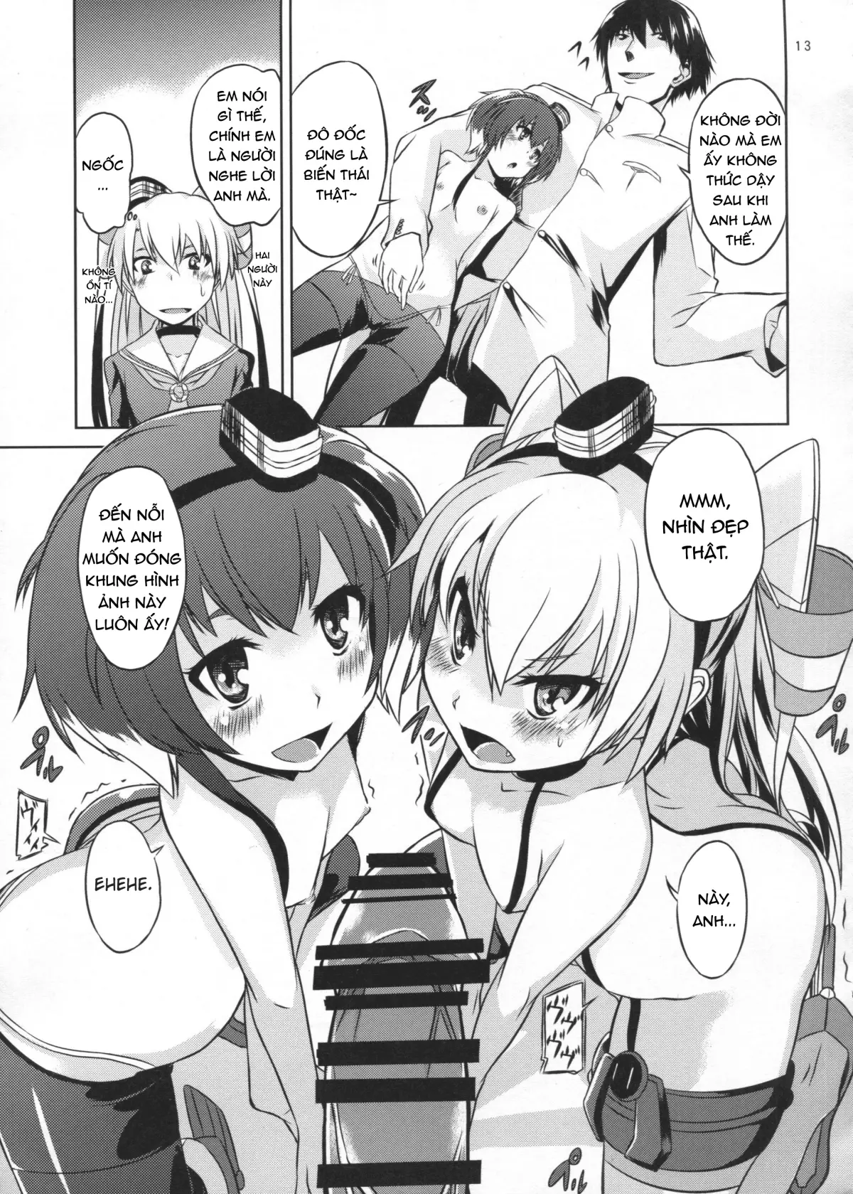 Teitoku wa Dekiru Hentai (Kantai Collection -KanColle-) [Vietnamese Tiếng Việt] [[ DVT ] Mov] - Teitoku wa Dekiru Hentai (Kantai Collection -KanColle-) [Vietnamese Tiếng Việt] [[ DVT ] Mov] trang 14