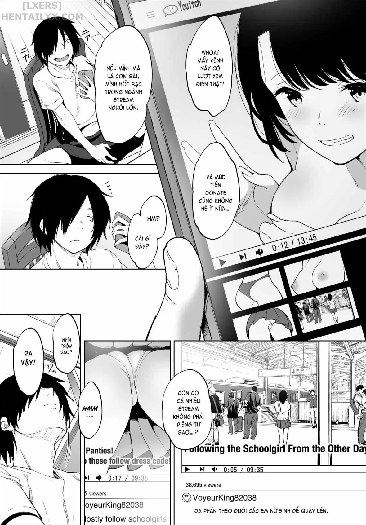 Mẹ kế, streamer dâm dục - Chap 01 trang 7