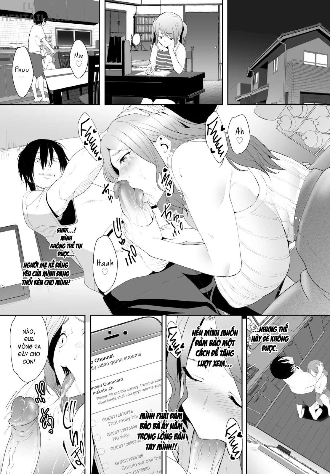 Mẹ kế, streamer dâm dục - Chap 03 trang 25