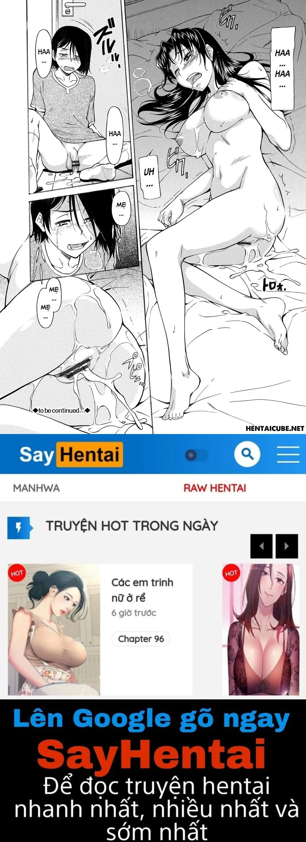 Mẹ là ... của con - KHÔNG CHE - Chap 01 trang 22