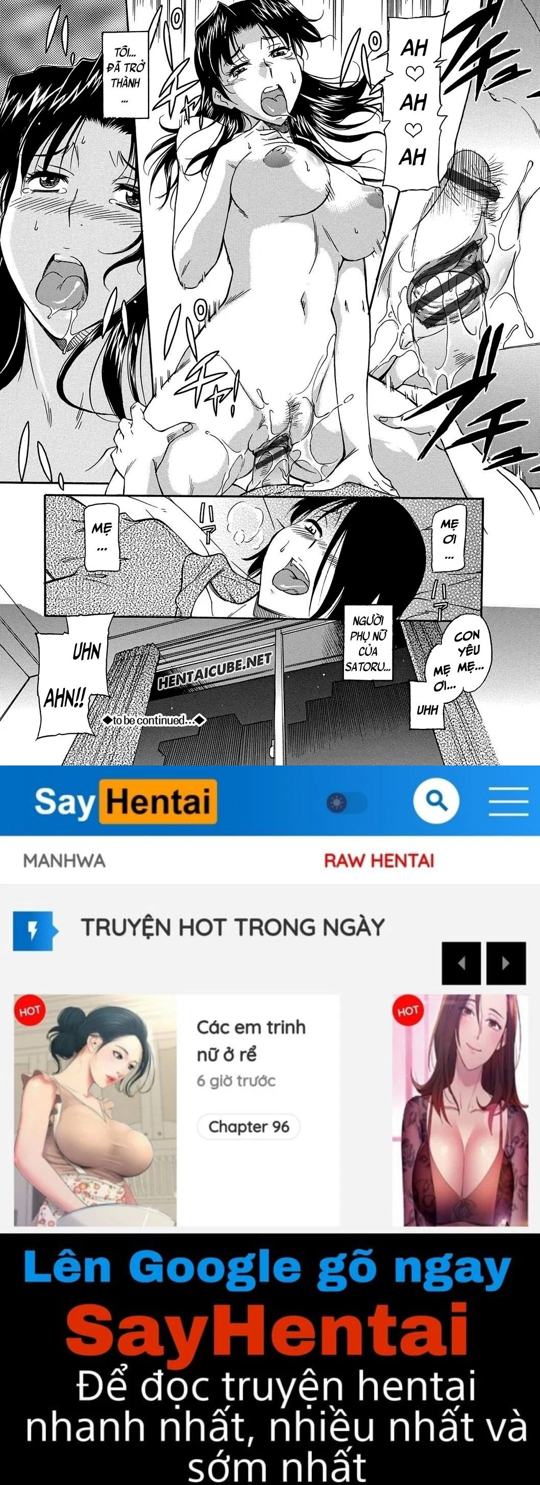 Mẹ là ... của con - KHÔNG CHE - Chap 02 trang 20