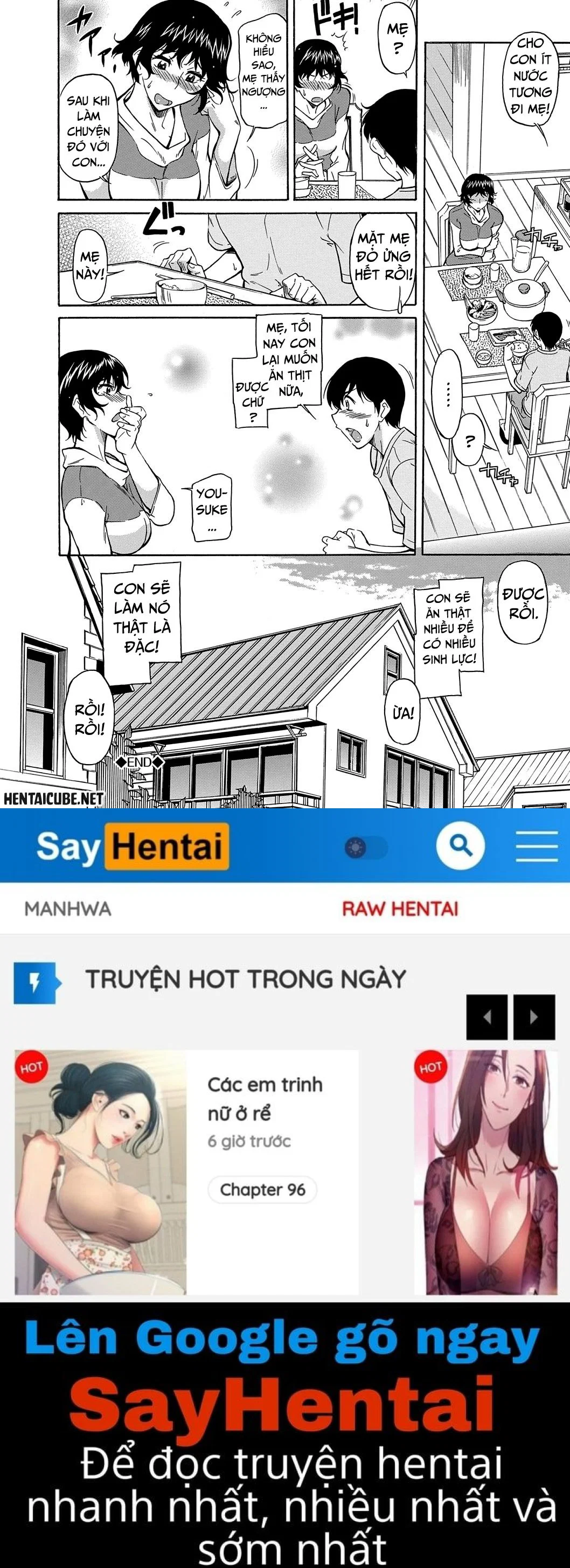 Mẹ là ... của con - KHÔNG CHE - Chap 04 trang 20