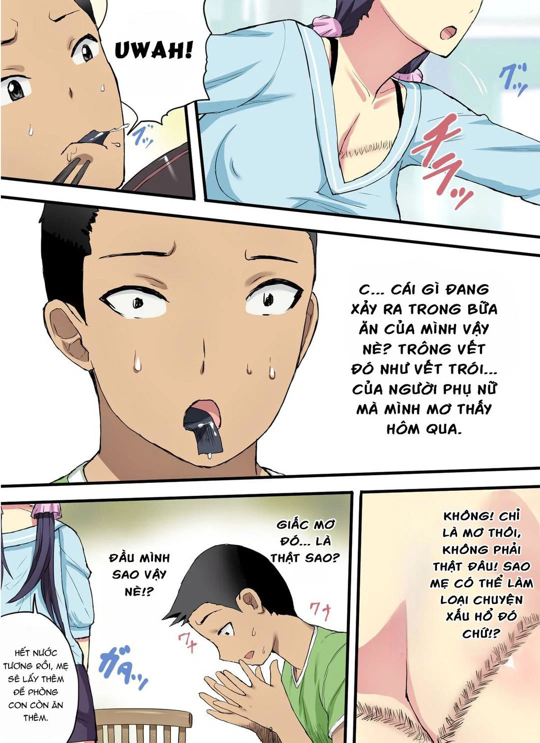 Phát hiện ra bí mật của mẹ - Oneshot trang 11