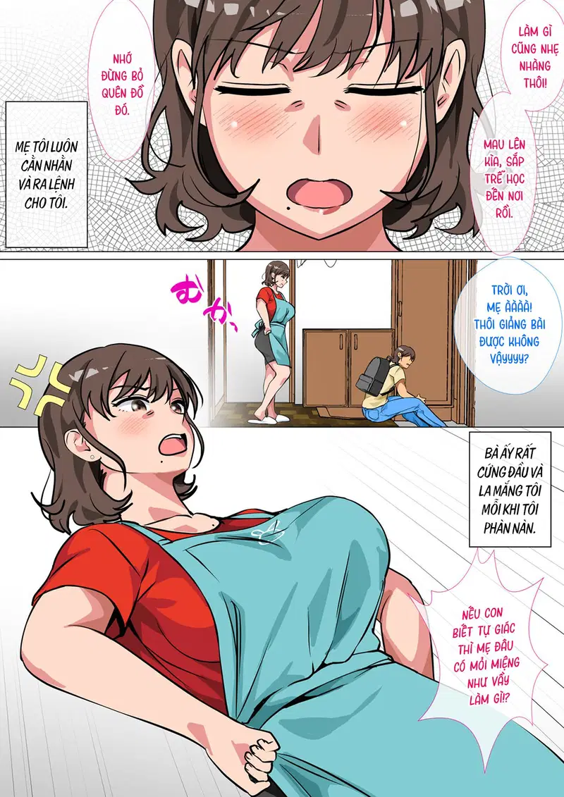 Tôi ra lệnh cho mẹ làm tình với mình trong trò chơi làm vua - Oneshot trang 3