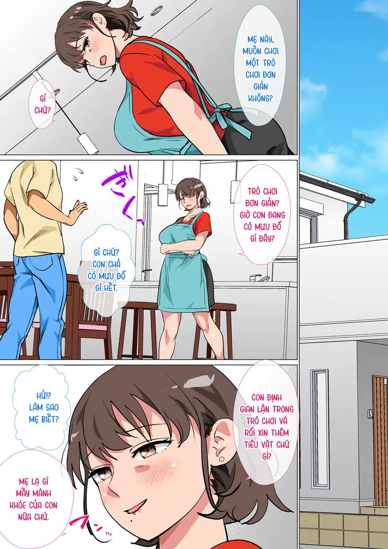 Tôi ra lệnh cho mẹ làm tình với mình trong trò chơi làm vua - Oneshot trang 6