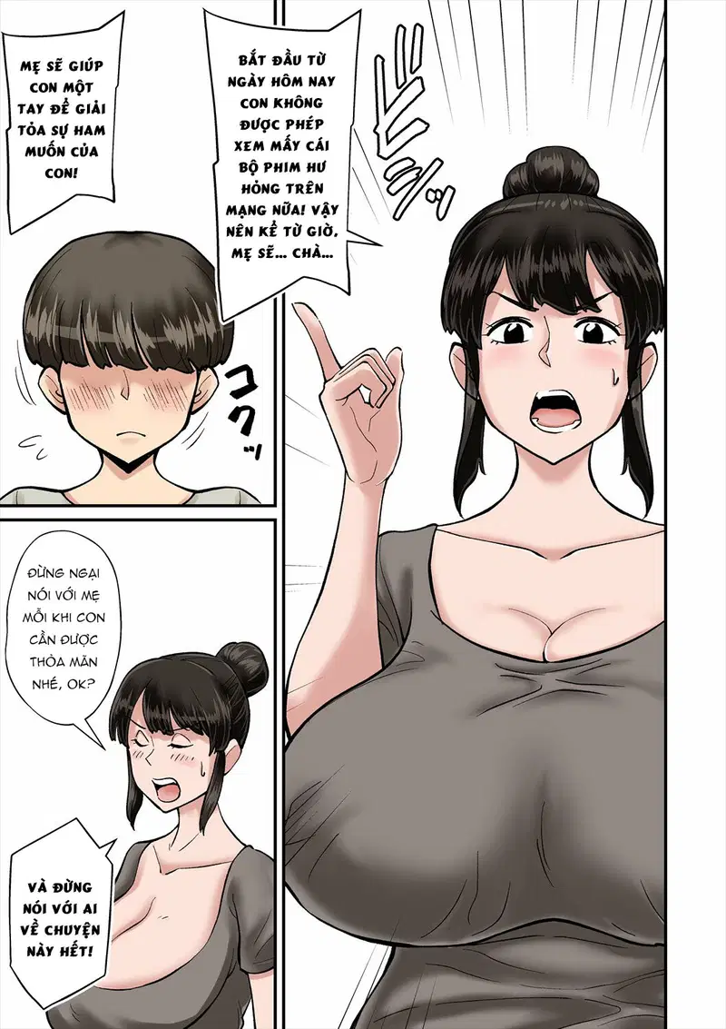Người mẹ phát điên vì cặc con trai mình! - Oneshot trang 5