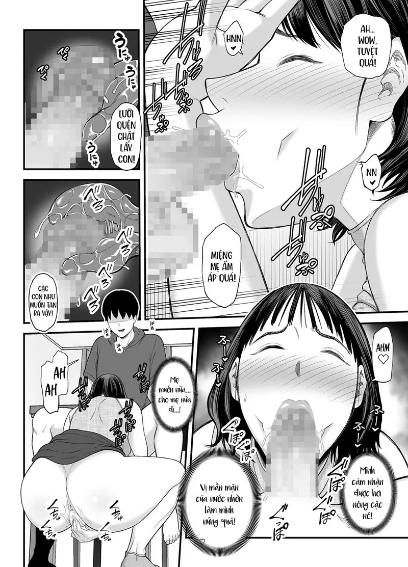 Mẹ đang cố dụ dỗ mình sao? | Okaa-san Boku no Koto Sasotterun Daro? - Ch. 01 trang 29