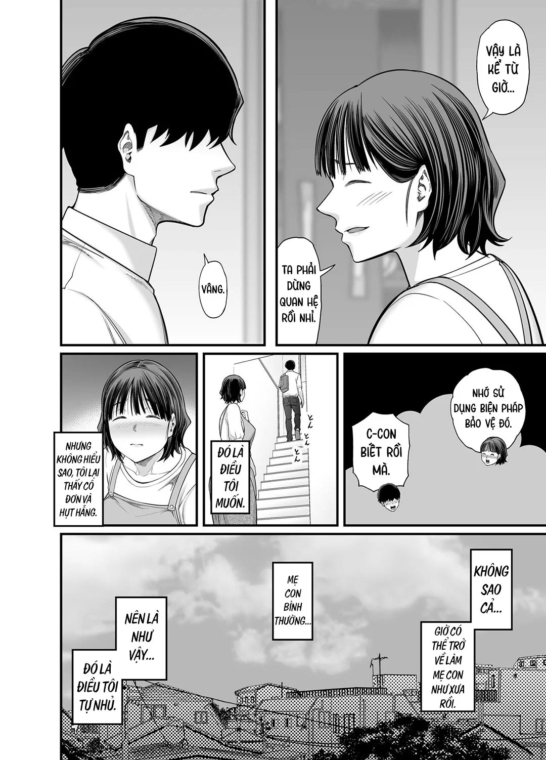Mẹ đang cố dụ dỗ mình sao? | Okaa-san Boku no Koto Sasotterun Daro? - Ch. 02 trang 9